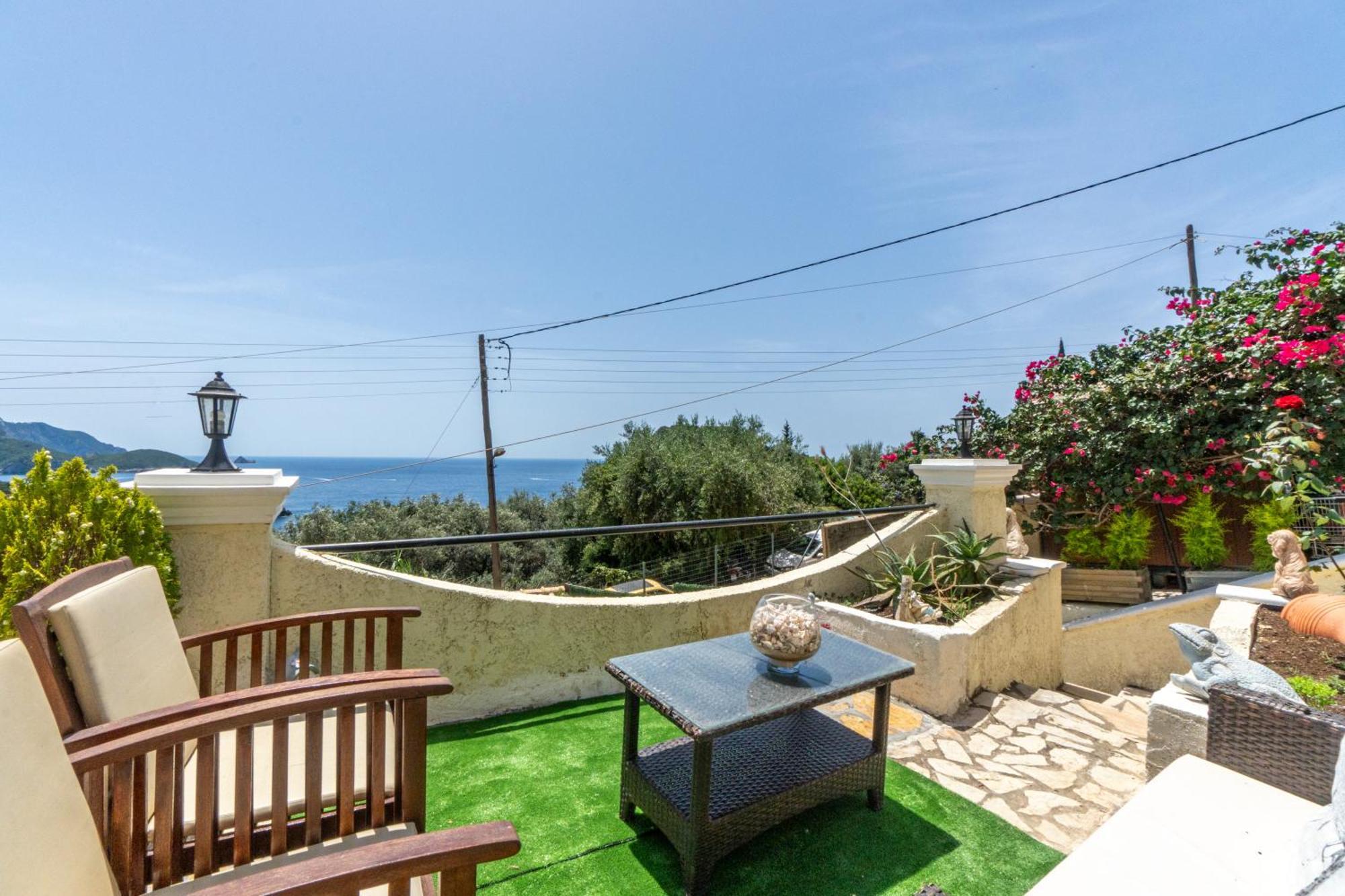 Angela Panorama Villa Paleokastritsa Exterior foto