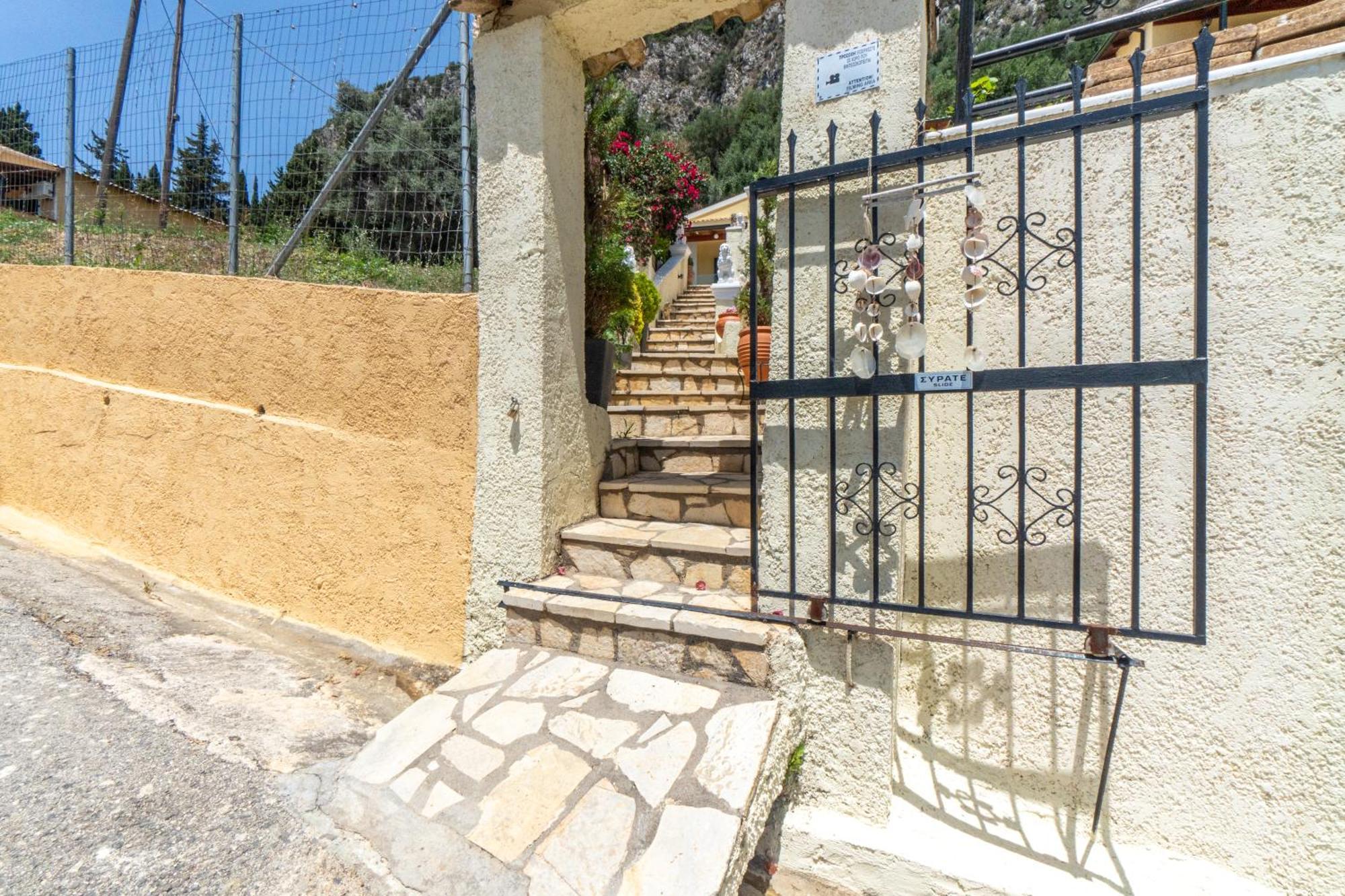 Angela Panorama Villa Paleokastritsa Exterior foto