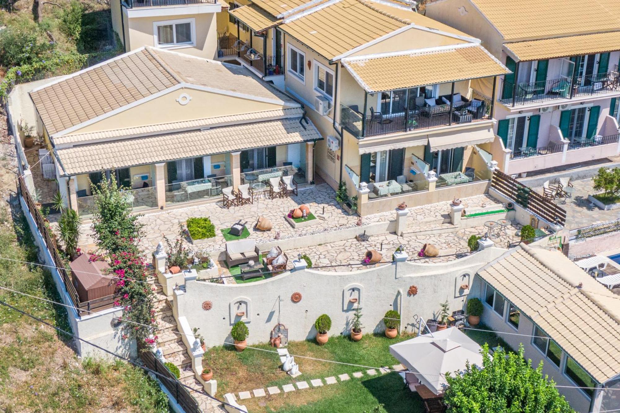 Angela Panorama Villa Paleokastritsa Exterior foto